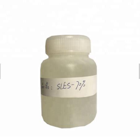 SLES Yüzey Etkinlik maddesi Sodyum Lauril Sülfat 70 Temizleyici Kozmetik için