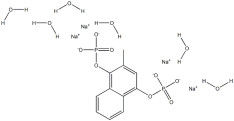 Menadiol Sodyum Difosfat CAS 6700-42-1 İlaç Ara Maddeleri